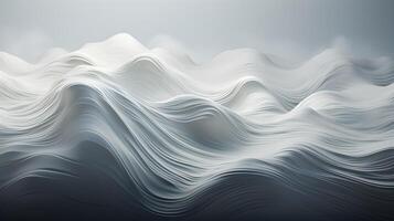 Ethereal Fusion - Monochromatic Tech Graphic Background. photo