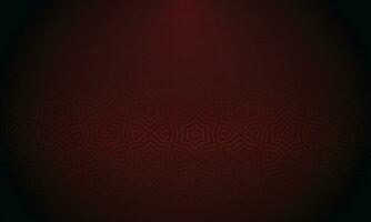 Vector red background with oriental pattern