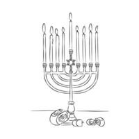 Chanukah picture, It's picture so beautiful. vector