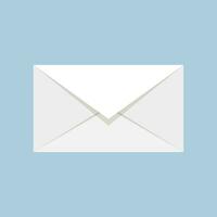 Vector white envelope for identy design