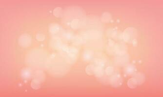 Vector abstract pink background with light bokeh vector illustration