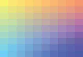 Vector illustration of color swatch. Vector gradient flat colors palette swatches set.