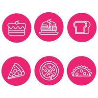 icons food for you download vector