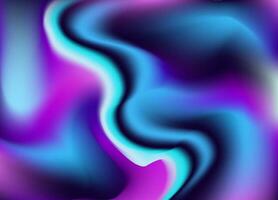 Abstract Blurred Gradiant Mesh Background in Bright Pink, Purple, Blue, Colors. vector