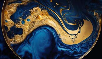 Free photo metallic colored marble textured background.
