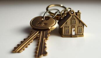 Free photo of real estate or property for template, social media design, architect designing and building a model house.