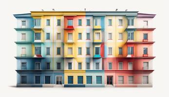 Free photo of real estate or property for template, social media design, architect designing and building a model house.