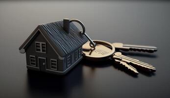 Free photo of real estate or property for template, social media design, architect designing and building a model house.