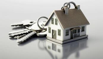 Free photo of real estate or property for template, social media design, architect designing and building a model house.