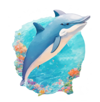delfin klämma konst png