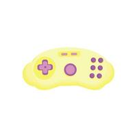 vector palanca de mando gamepad juego consola o juego controlador computadora juego de azar