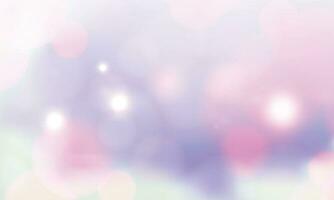 Vector pastel bokeh background