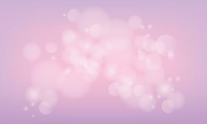 Vector abstract purple background with light bokeh vector illustration