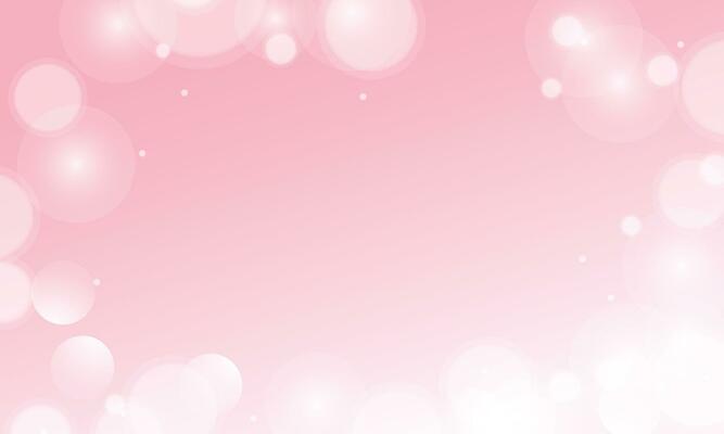Vector bokeh pink abstract background