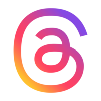 Threads logo with Different colors and Threads phone icon, Threads logo vector. Threads by Meta. Threads social network by Instagram. New social network by Meta, July 20, 2023 - Dhaka, Bangladesh png