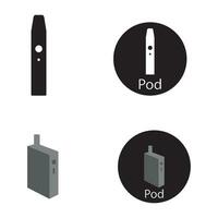 vape icon vector