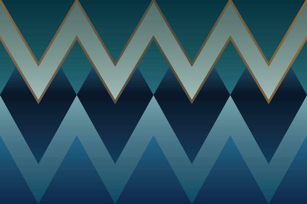 Modern geometric shapes patterns, seamless vector illustration. Pattern designs with modern geometric shapes can be printed as a background image or used for rugs, carpets, or textile fabric.