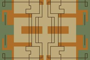 Modern geometric shapes patterns, seamless vector illustration. Pattern designs with modern geometric shapes can be printed as a background image or used for rugs, carpets, or textile fabric.
