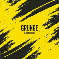 Grunge with yellow background vector