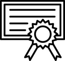 diseño de icono de vector de diploma