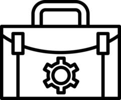 Tool Box Vector Icon Design