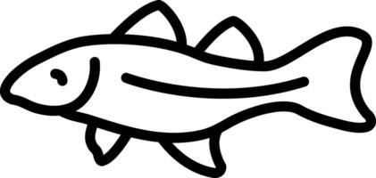 ártico bacalao vector icono diseño