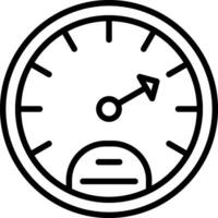 Meter Vector Icon Design