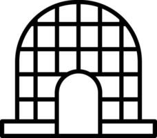 Igloo Vector Icon Design