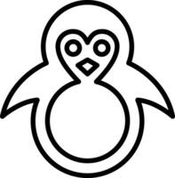 pingüino vector icono diseño