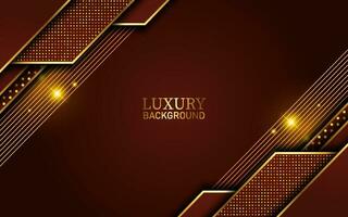 Realistic abstract luxury background with glitter gold vector