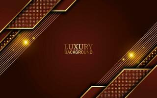 Realistic abstract luxury background with glitter gold vector