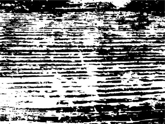 Grunge natural wood monochrome texture. Abstract wooden surface overlay background in black and white. Vector illustration