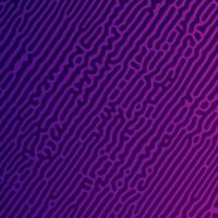 Purple Turing reaction gradient background. Abstract diffusion pattern with chaotic shapes. Vector illustration.