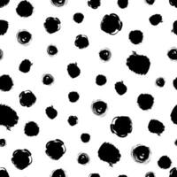 Seamless pattern with sketch circles shape vector