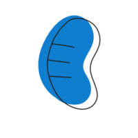 fluido gráfico forma elemento diseño antecedentes o líquido degradado resumen geométrico moderno chapoteo trama de semitonos ondulado conjunto para texto Copiar espacio, idea de curvilíneo fondo para volantes o folleto png