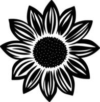 Flower - High Quality Vector Logo - Vector illustration ideal for T-shirt graphic