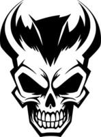 Skull - High Quality Vector Logo - Vector illustration ideal for T-shirt graphic