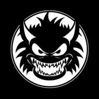 Beast - Black and White Isolated Icon - Vector illustration