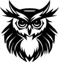 Owl - High Quality Vector Logo - Vector illustration ideal for T-shirt graphic