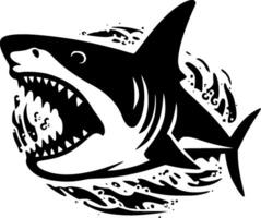 Shark - High Quality Vector Logo - Vector illustration ideal for T-shirt graphic