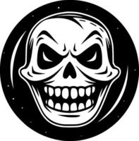 Hallowe'en - Black and White Isolated Icon - Vector illustration