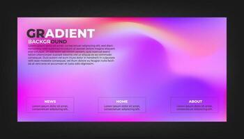 Modern Abstract Background Design with Gradient and Grain Texture. Minimalist Gradient Background with geometric shapes for Website design, landing page, wallpaper, banner, poster, flyer. vector