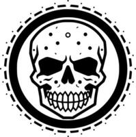 Skull - High Quality Vector Logo - Vector illustration ideal for T-shirt graphic