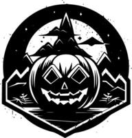 Hallowe'en - High Quality Vector Logo - Vector illustration ideal for T-shirt graphic