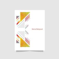 Abstract Backdrop - Annual Report Insights - A Book Cover Design vector