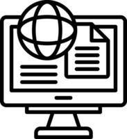 Portal Vector Icon Design