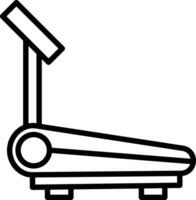 Treadmill Vector Icon Design