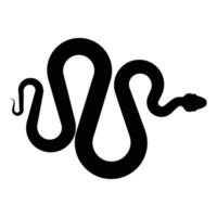 icono de vector de serpiente