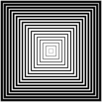 Hypnotic, geometric, repeated pattern vector