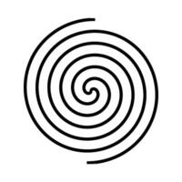 hypnotist circle icon vector i